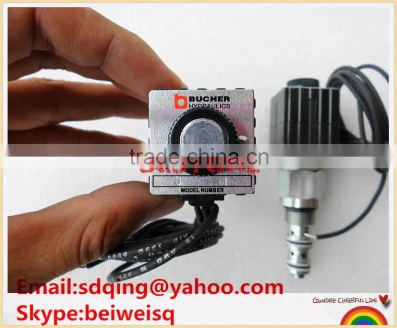 BUCHER HYDRAULICS original Solenoid valve coil EMDV-08-N-3M-0-24DL