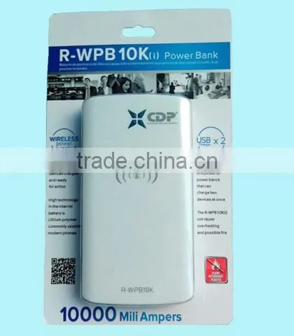 Wireless Power Bank Charger 10000mAh