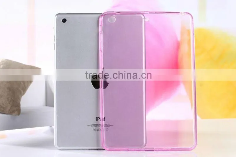 New Arrival For iPad Mini 4 Clear Gel TPU Case