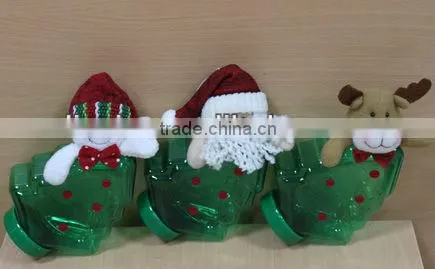 Candy jar/ Christmas candy jar/ Christmas santa jar/ Christmas gift