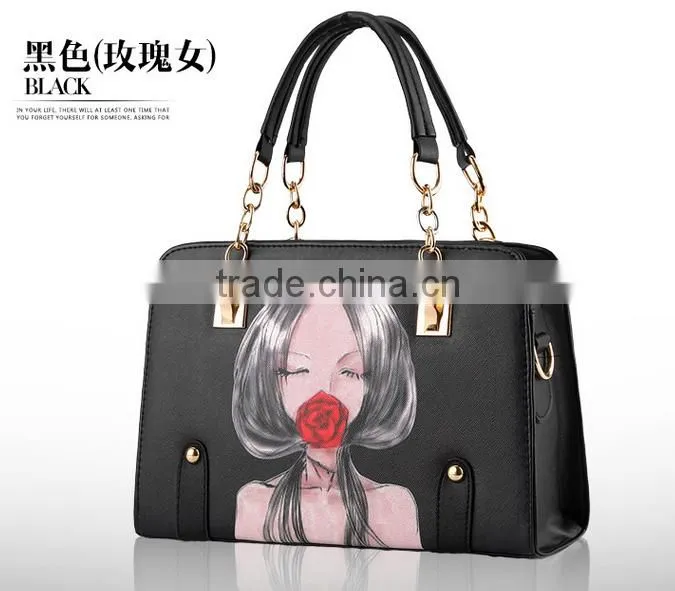 2016 ladies handbags for women fashion sling shoulder bag
