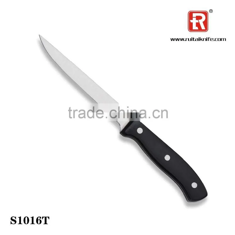 6PCS steak knife set with knife block