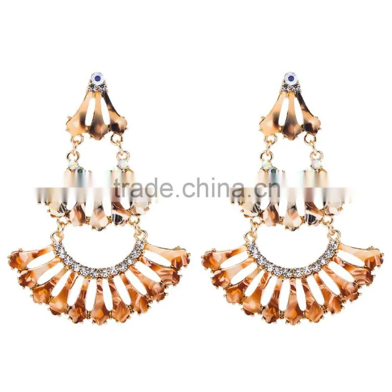 2016 lady fashion trendy earrings D EXCEED Jewelry factoryER157849