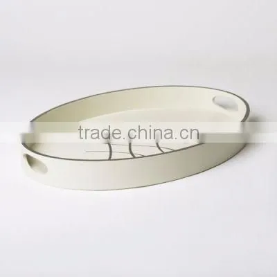 Best selling eco -friendly square lacquer wood serving tray