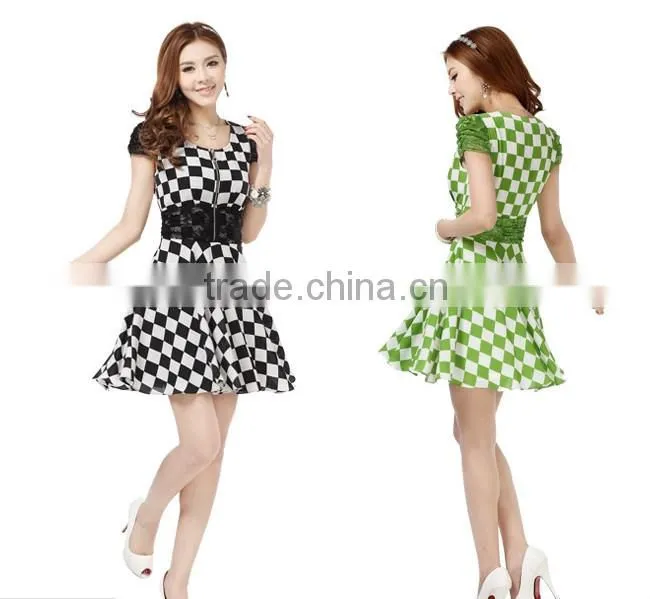 Women Tiered Ruffled Upper Adjustable Straps Drawstring Waist Romper/women wholesale casual dresses 2015 direct factory