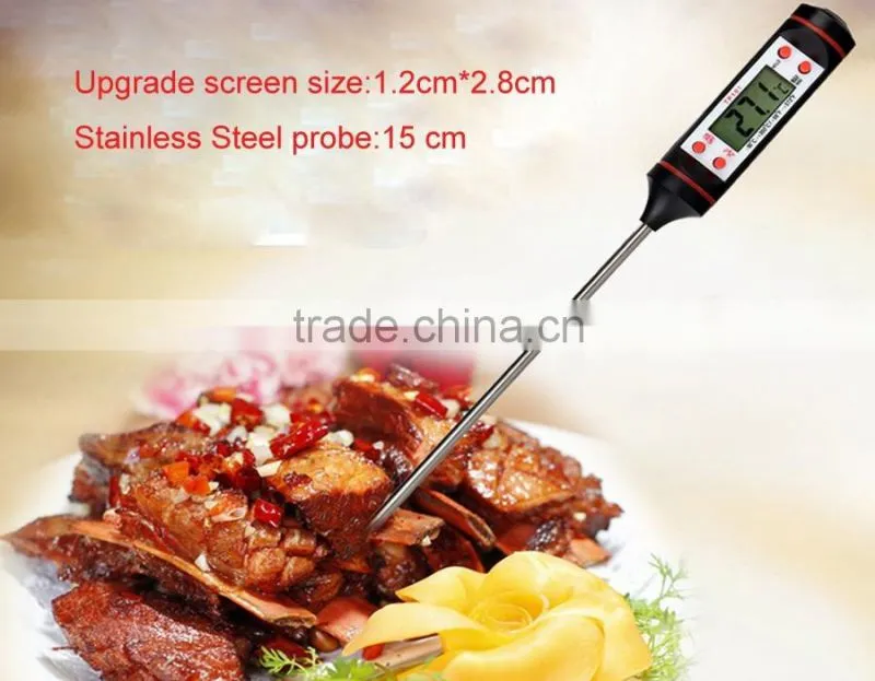 WHOLESALE New Digital Cooking Food Probe Meat Kitchen BBQ Selectable Thermometer
