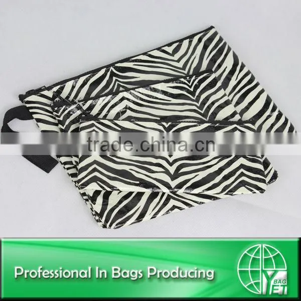 Custom cute PP Woven makeup pouch