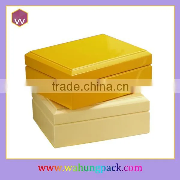 Elegant Wooden Packing Jewelry Box With Compartment & Unfinished Wood Jewelry Boxes Wholesale