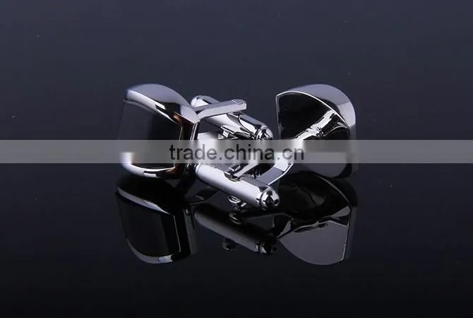 Black Opal Inlaid Cufflink