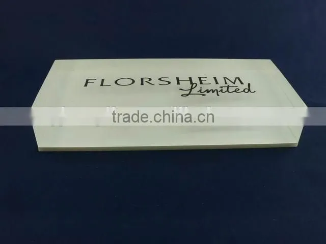 Hot sale custom acrylic blocks wholesale, decorative glass blocks with logo