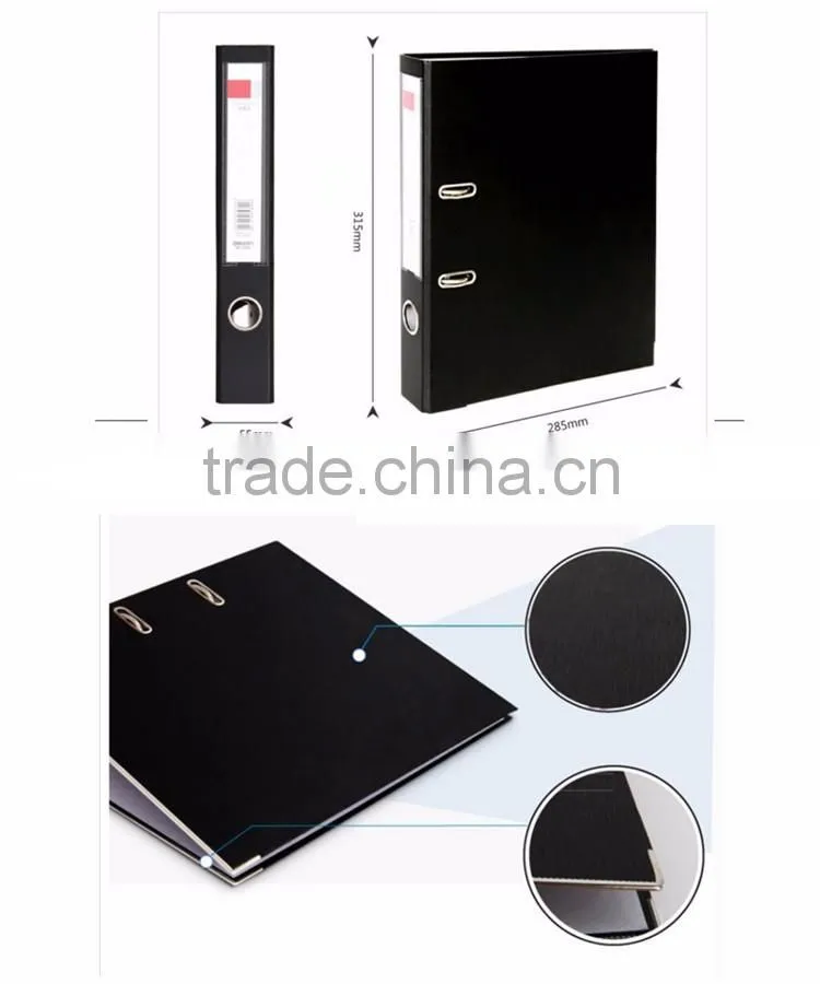 2016 new FC 3inch paper cover lever arch file