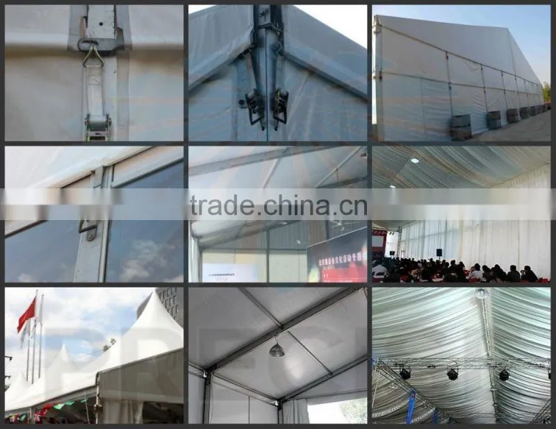 2016 hot waterproof canopy warehouse tent