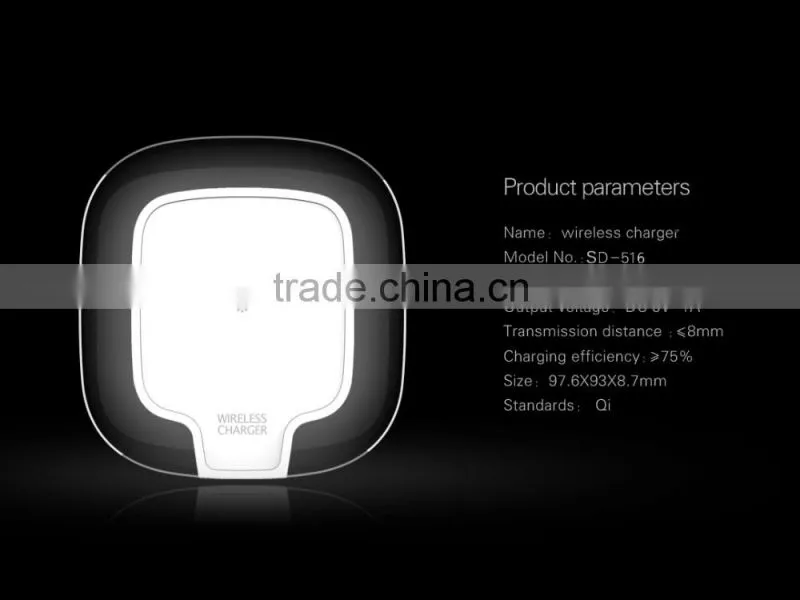 For Apple Wireless Charger SHINEDA Amazon FBA Service New 5V 2A Universal Qi Standard Wireless Charger for Samsung,For Iphone