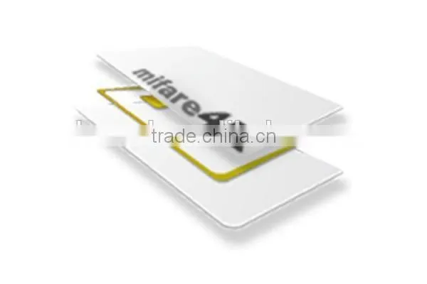 High quality cheap blank PVC card, RFID blank card