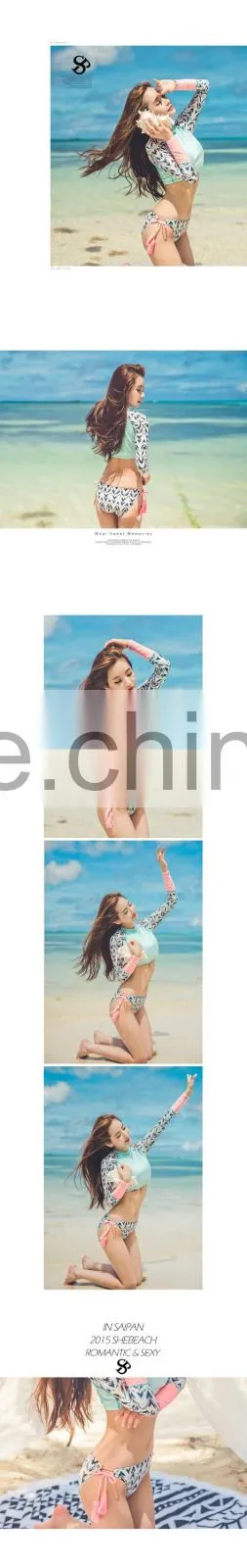 Neoprene Swimming Wear Shirt Bikini Shirt