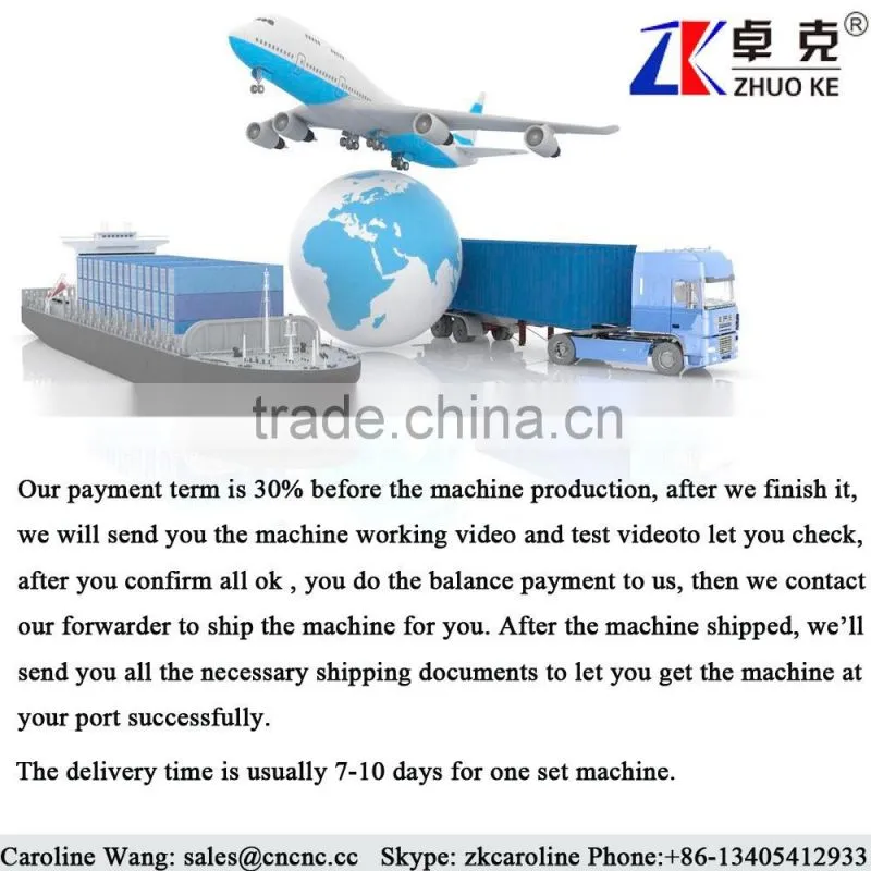 Platform Moving PCB CNC Router ZK-6060 With 1.5KW Spindle&Linear Round Guide Rail 600*600*100mm
