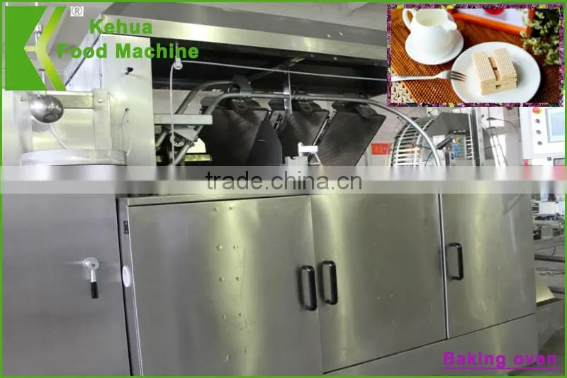 Professional wafer biscuit machine wafer production line with 39 plates