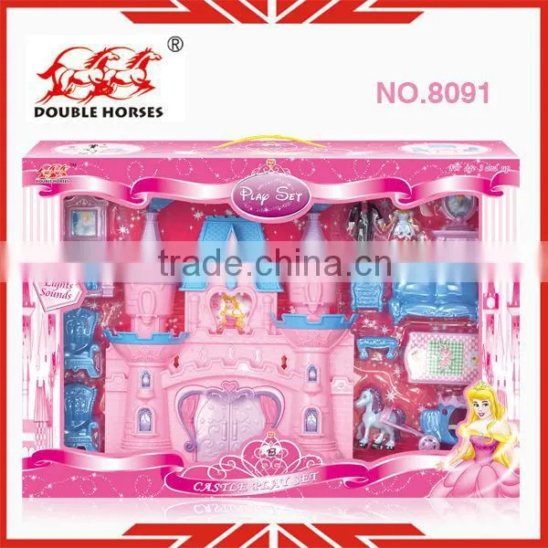 plastic toy houses 8091 toy house for children 2013