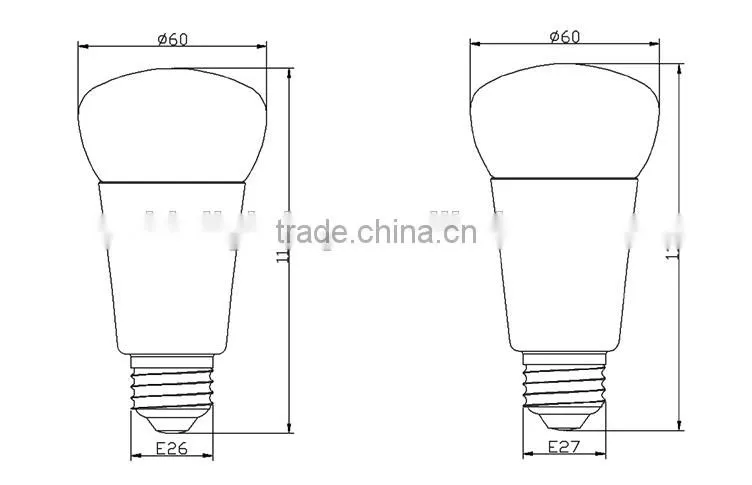 Remote control bluetooth led smart lamp with ul ce rohs certification in 2016 China OEM factory