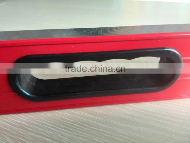 two milled three shockproof vials aluminum gauge spirit level measuring tools