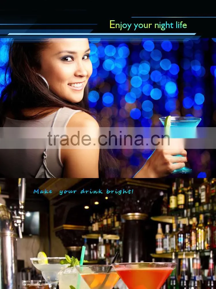 Popular LED flashing wine cup, LED glowing beer/drink cup for party