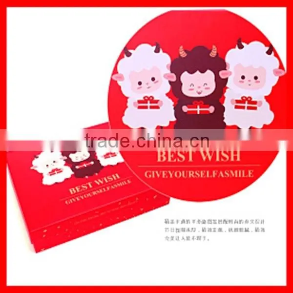 Happy New Year Delicate Design Corrugated Packaging Gift box Wholesale
