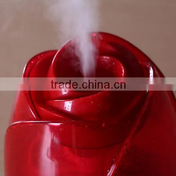 Cute rose flower aroma humidifier air humidifier for sale