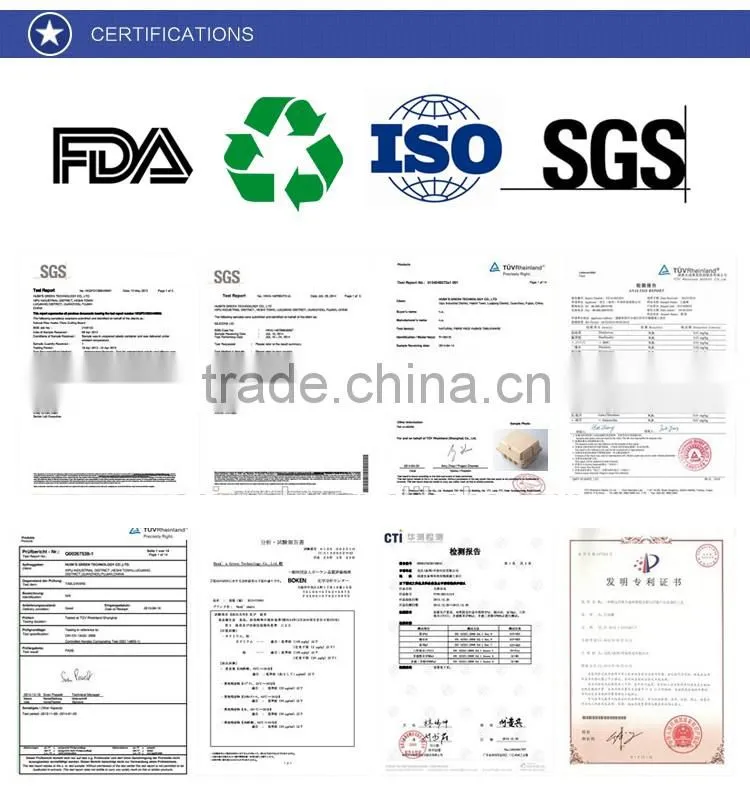 Eco disposable paper pulp molded packaging,disposable paper pulp