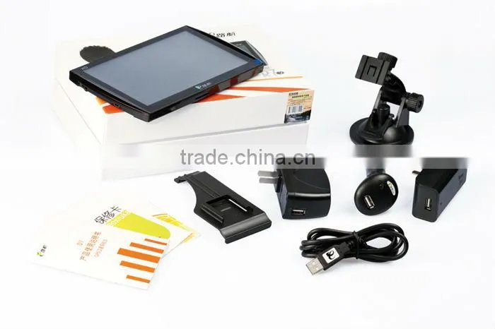 7inch TouchScreen GPS Navigator with Car Black Box/DVR(D7) GPS DVR + Rear View Camera Function