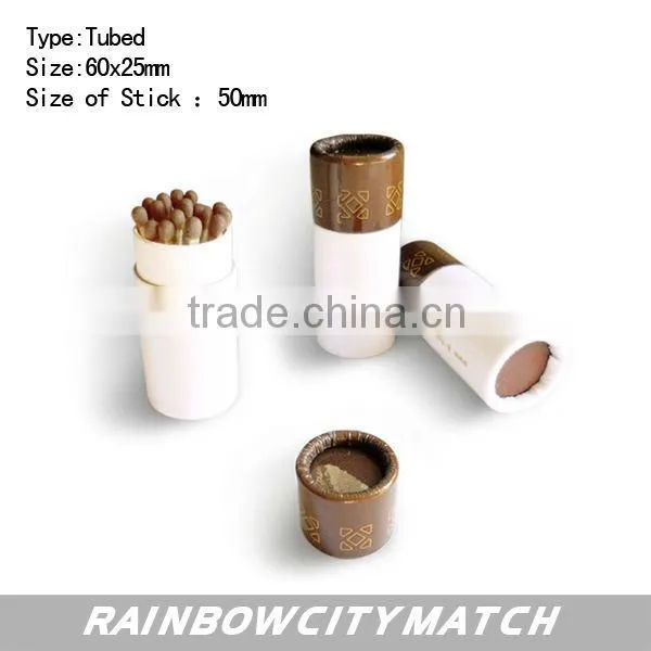 hotel cylinder match tubed matches with high quality