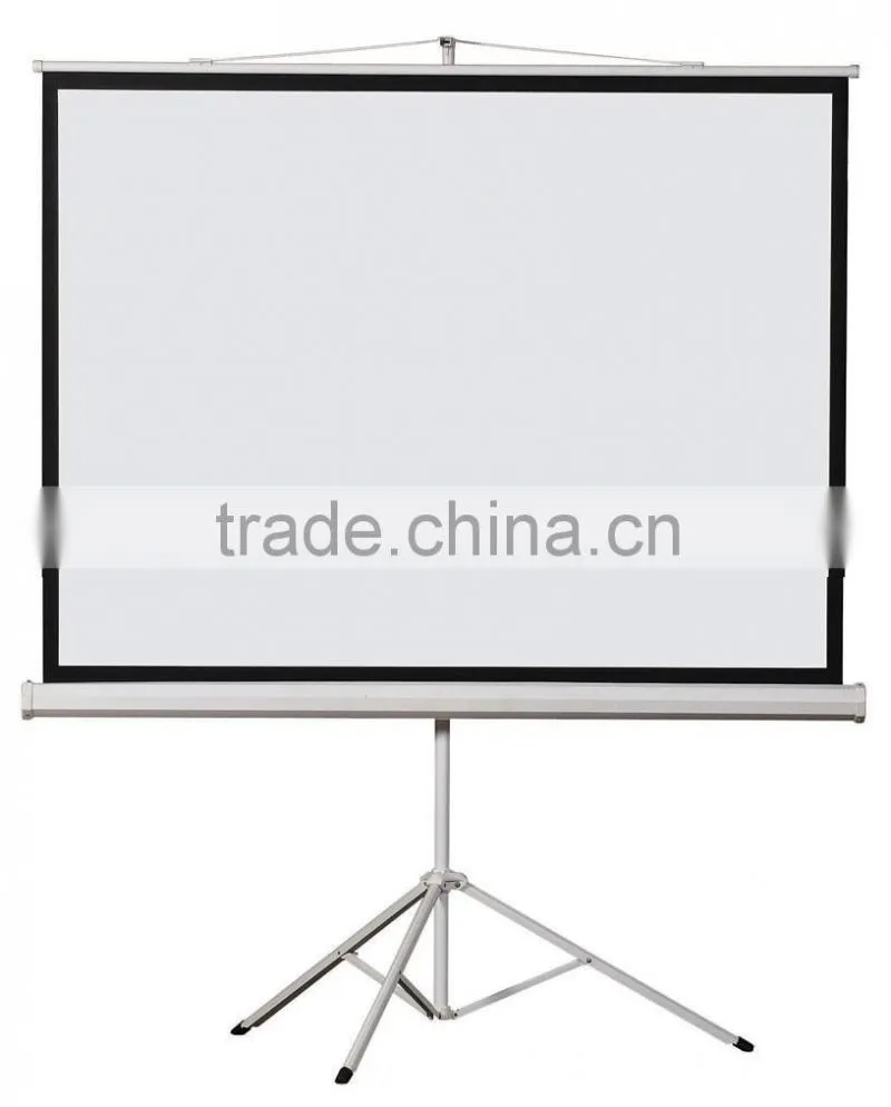 Tripod projection/projector screen, tripod portable projection screen from factory