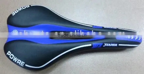 hot sale high quality factory price colorful durable leather MTB saddles bicycle parts