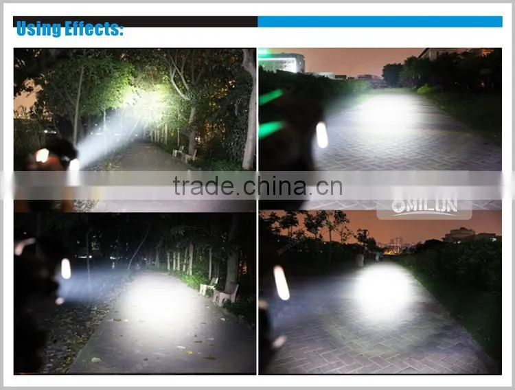 Water proof design 15W U9 LED motorcycle laser cannon with Devil Eye