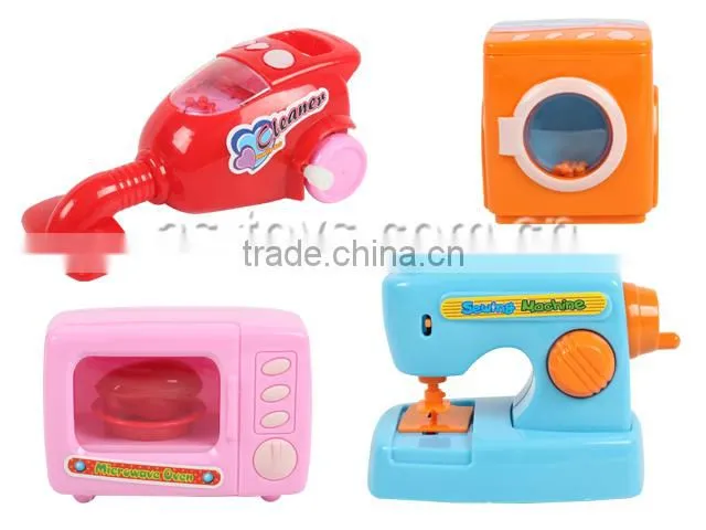 New arrival Mixer Toaster Microwave Washer wind up kitchen sppliances toy