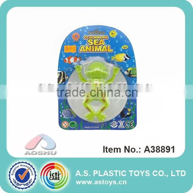 Children wind up plastic toy lobster