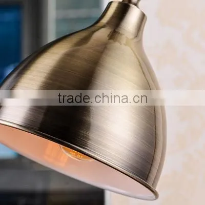 T6046 E27 modern design brass table lamp