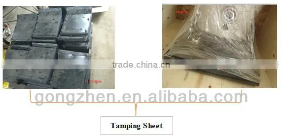 DYNAMIC yellow bellow soil tamping rammer with the best spare parts for brazil market