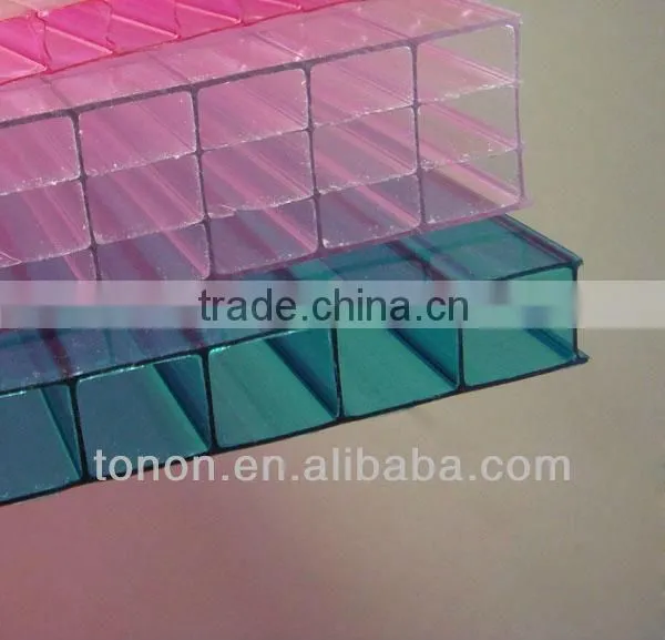 lowes polycarbonate panels PC26 polycarbonate hollow sheet Foshan Guangdong China manufacturer
