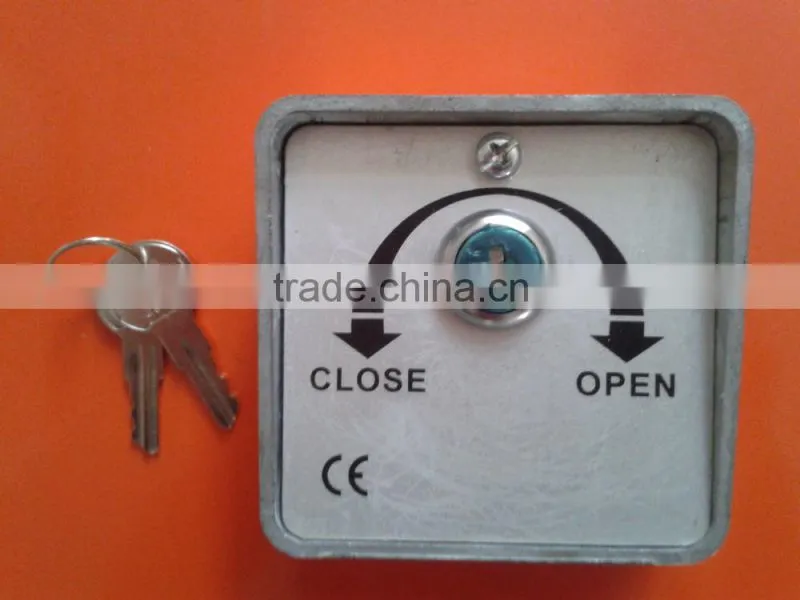automatic key switch for roling shutter door and garage door opener switch,key selector