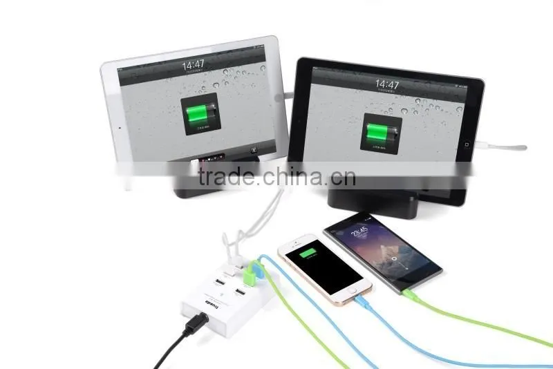 6usb charger for mobile phone USB Charger Desktop AC wall adapter Multifunction USB Wall Charger