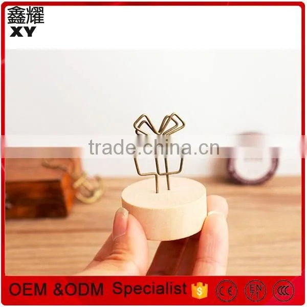 Metal wire stationery types of OEM design colorful paper clips
