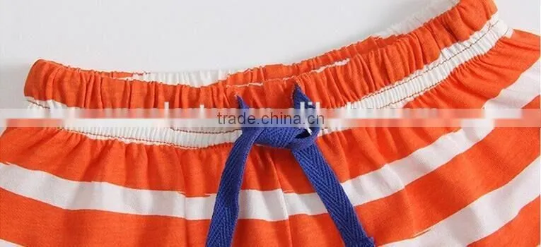 2016summer 100%cotton children set short sleeves+shorts children set