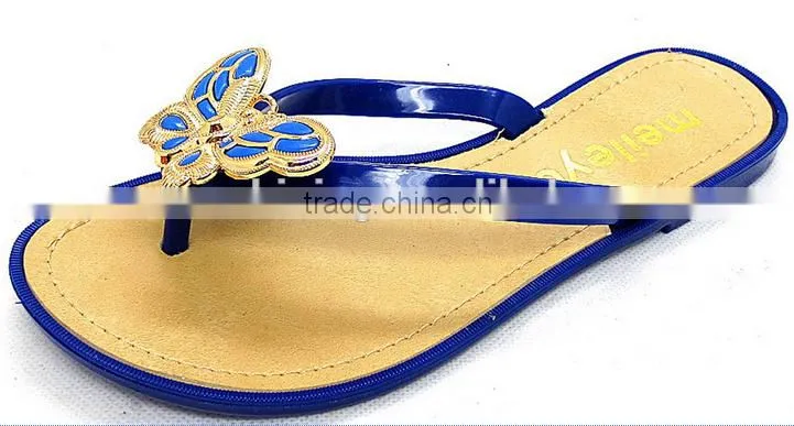 Butterfly design plastic decoration plastic footwear buckle accessories