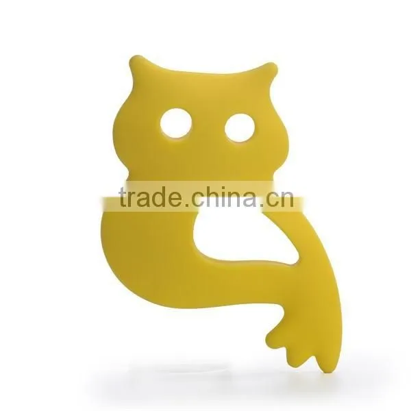 BPA Free Baby Loved Teething Toys Silicone Baby Teether Owl Baby Teether