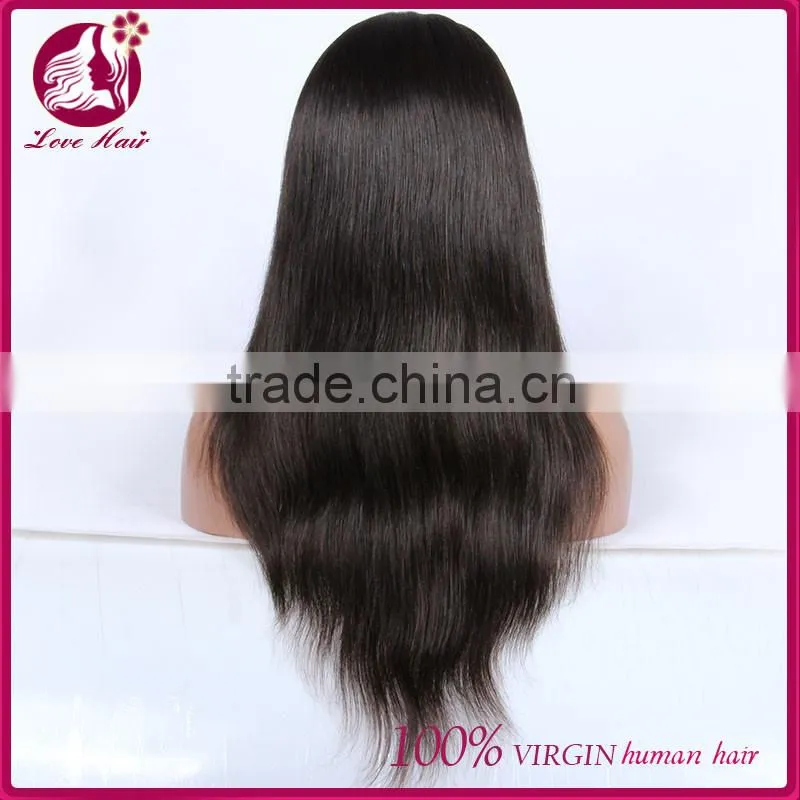 Glueless Full Lace Wigs 6A Vietnames Virgin Straight Lace Front human hair wigs 8-30'' Full Lace Human Hair Wigs For Black Women