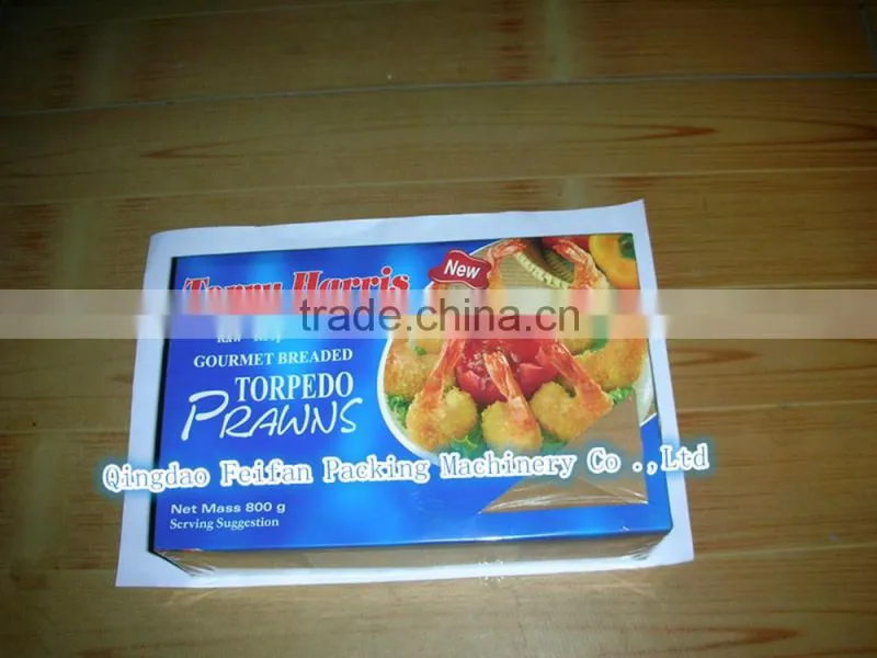 automatic BOPP box cellophane overwrapping machine