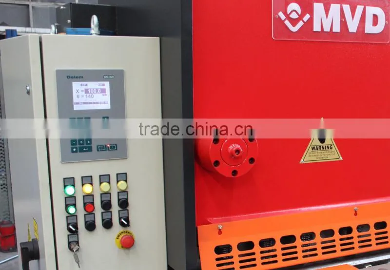 Stainless Steel Guillotine CNC Hydraulic Guillotine for MVD 2015 Taiwan technology