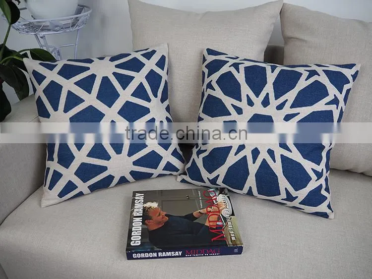 Home decor throw cheap sofa bed cushions Custom decorative plain king size wholesale pillow covers