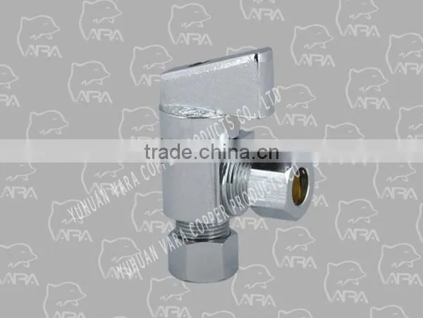 835-15 OD. FEMALE X OD. COMP. UNION ANGLE VALVE 1/4 TURN