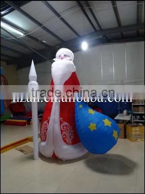 Wholesale Christmas Santa Inflatable Santa Claus for Decoration